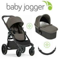 Taupe набор 2 - Детская коляска Baby Jogger City Select LUX 2 в 1